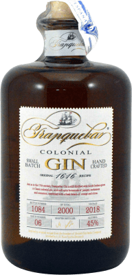 34,95 € 免费送货 | 金酒 Gin A.H. Riise Tranquebar Colonial 丹麦 70 cl