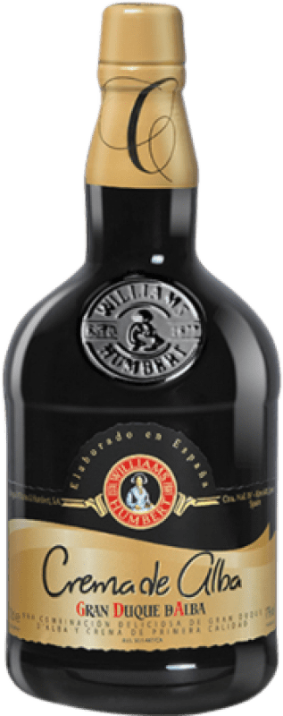 17,95 € Free Shipping | Liqueur Cream Williams & Humbert Crema de Alba Gran Duque de Alba. Collectible copy not suitable for consumption Spain One-Third Bottle 35 cl