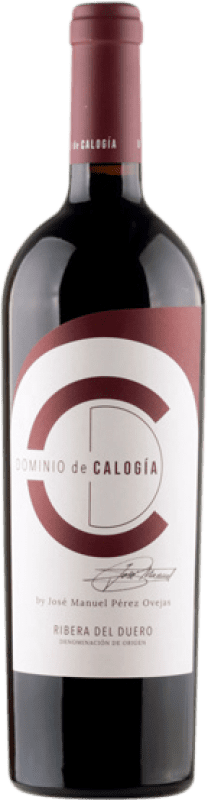 77,95 € Envío gratis | Vino tinto Dominio de Calogía D.O. Ribera del Duero Castilla y León España Tempranillo Botella 75 cl