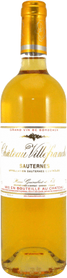 29,95 € Envío gratis | Vino Blanco Henri Guinalbert Château Villefranche A.O.C. Sauternes Francia Moscato, Sémillon, Sauvignon 75 cl