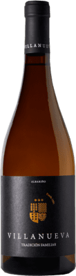12,95 € Free Shipping | White wine Pazo as Barreiras Villanueva D.O. Rías Baixas Galicia Spain Albariño Bottle 75 cl