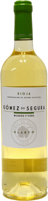 3,95 € Free Shipping | White Wine Gómez de Segura D.O.Ca. Rioja The Rioja Spain Viura, Malvasia 75 cl