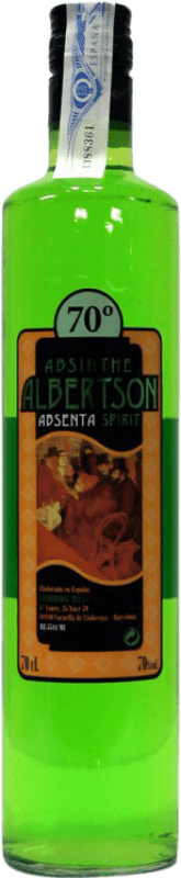 18,95 € Бесплатная доставка | Абсент Tello Albertson Verde Испания бутылка 70 cl