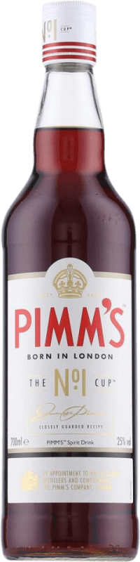 16,95 € Envio grátis | Licores Pimm's Nº 1 Reino Unido Garrafa 70 cl