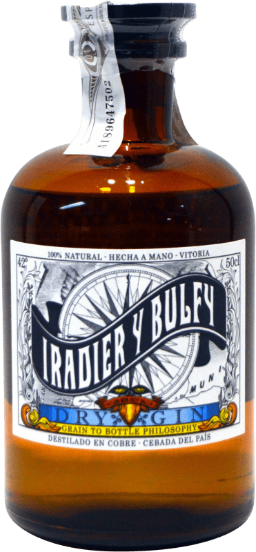 46,95 € Бесплатная доставка | Джин Singular Artesanos Iradier y Bulfy Gin Испания бутылка Medium 50 cl