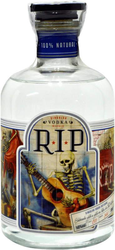 37,95 € 送料無料 | ウォッカ Singular Artesanos RIP スペイン ミディアムボトル 50 cl