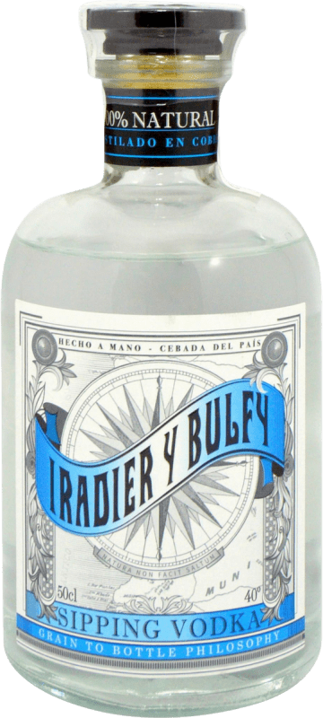 37,95 € 送料無料 | ウォッカ Singular Artesanos Iradier y Bulfy Sipping スペイン ミディアムボトル 50 cl