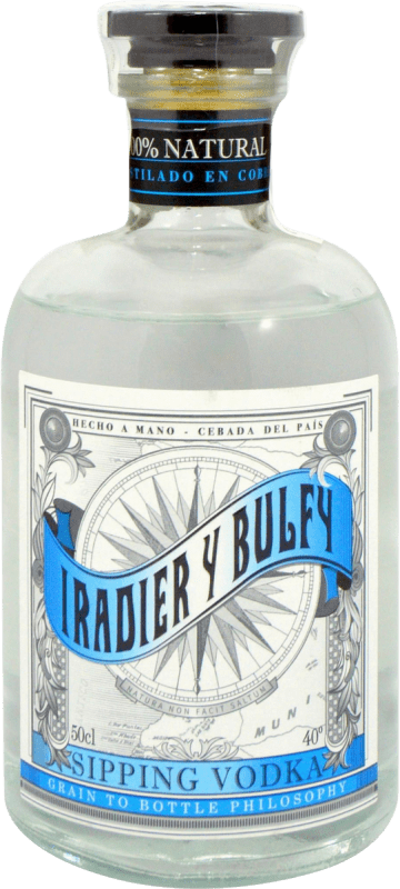 36,95 € Envoi gratuit | Vodka Singular Artesanos Iradier y Bulfy Sipping Espagne Bouteille Medium 50 cl