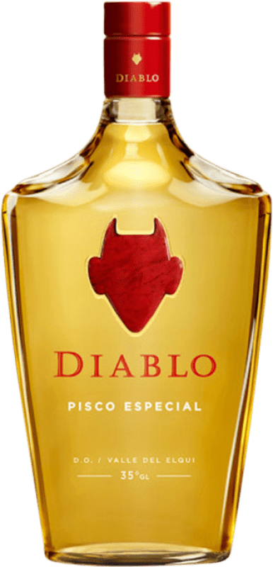 22,95 € Spedizione Gratuita | Pisco Concha y Toro Diablo Speciale Chile 70 cl