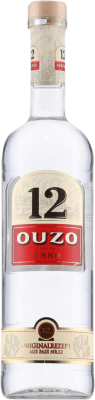 10,95 € Envío gratis | Anisado Kaloyiamis-Koutsikos Ouzo 12 Grecia Botella 70 cl