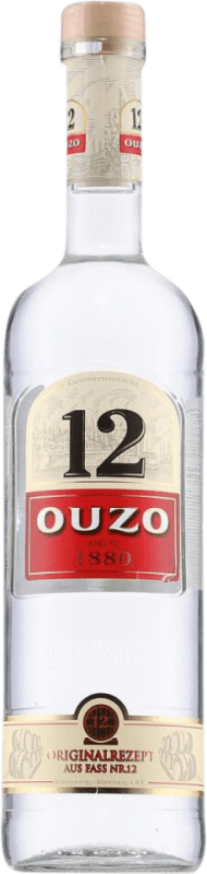15,95 € Envío gratis | Anís Kaloyiamis-Koutsikos 12 Ouzo Grecia 70 cl