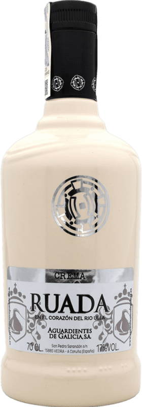 12,95 € Free Shipping | Cream Liqueur Aguardientes de Galicia Ruada Spain 70 cl