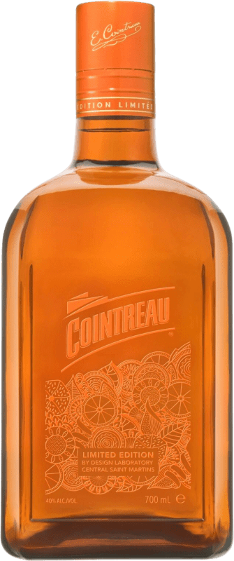 27,95 € Free Shipping | Triple Dry Cointreau Lab. Central Saint Martins Limited Edition France Bottle 70 cl