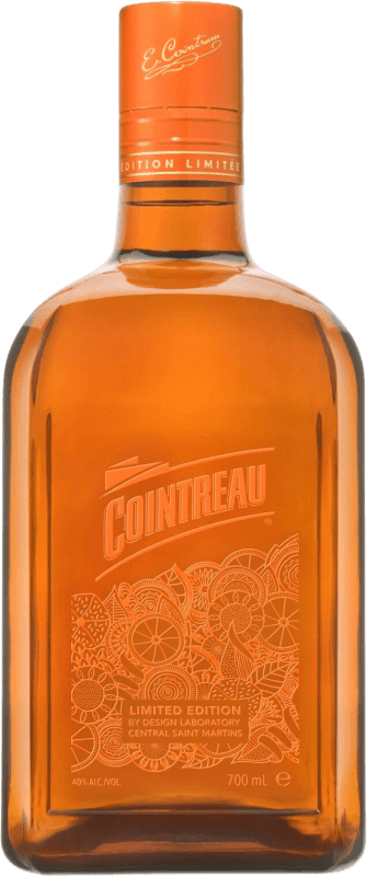 19,95 € Envio grátis | Triple Sec Cointreau Lab. Central Saint Martins Edição Limitada França 70 cl
