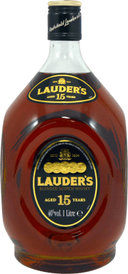 73,95 € Envio grátis | Whisky Single Malt Lauder's Reino Unido 15 Anos Garrafa 1 L