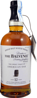 威士忌单一麦芽威士忌 Balvenie The Sweet Toast of American Oak 12 岁 70 cl