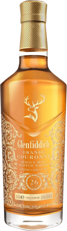 762,95 € 免费送货 | 威士忌单一麦芽威士忌 Glenfiddich Grande Couronne 英国 26 岁 瓶子 70 cl