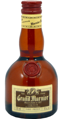 2,95 € 免费送货 | 利口酒 Grand Marnier Rojo Rouge 法国 微型瓶 5 cl