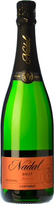 16,95 € 送料無料 | 白スパークリングワイン Nadal Original Brut 予約 D.O. Cava カタロニア スペイン Macabeo, Xarel·lo, Parellada ボトル 75 cl