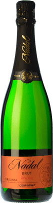 16,95 € Spedizione Gratuita | Spumante bianco Nadal Original Brut Riserva D.O. Cava Catalogna Spagna Macabeo, Xarel·lo, Parellada Bottiglia 75 cl