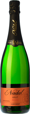 17,95 € Envío gratis | Espumoso blanco Nadal Original Brut Reserva D.O. Cava Cataluña España Macabeo, Xarel·lo, Parellada Botella 75 cl