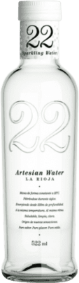 2,95 € 送料無料 | 水 22 Artesian Water 522 Frizzante — 微発泡, Mineral Natural — 天然ミネラル スペイン ミディアムボトル 50 cl