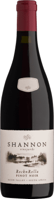 57,95 € Free Shipping | Red wine Shannon Vineyards Rock n Rolla A.V.A. Elgin South Africa Pinot Black Bottle 75 cl