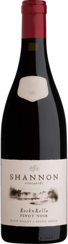 78,95 € Free Shipping | Red wine Shannon Vineyards Rock n Rolla A.V.A. Elgin South Africa Pinot Black Bottle 75 cl