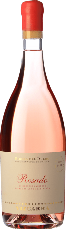 24,95 € Kostenloser Versand | Roséwein Vizcarra D.O. Ribera del Duero Kastilien und León Spanien Tempranillo Flasche 75 cl