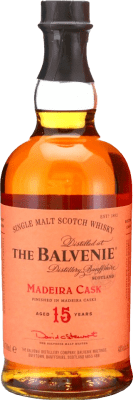 164,95 € 免费送货 | 单一麦芽威士忌 Balvenie Madeira Cask Finish — 橡木桶陈酿收尾 斯佩塞 英国 15 岁 70 cl
