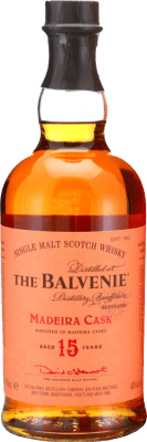 176,95 € Kostenloser Versand | Whiskey Single Malt Balvenie Madeira Cask Speyseite Großbritannien 15 Jahre Flasche 70 cl