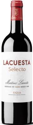 15,95 € Бесплатная доставка | Красное вино Martínez Lacuesta Selecto Молодой D.O.Ca. Rioja Ла-Риоха Испания Tempranillo, Graciano, Mazuelo бутылка 75 cl