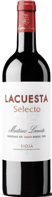 6,95 € Envoi gratuit | Vin rouge Martínez Lacuesta Selecto Jeune D.O.Ca. Rioja La Rioja Espagne Tempranillo, Graciano, Mazuelo Bouteille 75 cl
