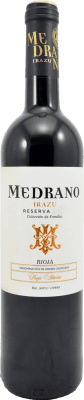 18,95 € Kostenloser Versand | Rotwein Medrano Irazu Reserve D.O.Ca. Rioja La Rioja Spanien Tempranillo Flasche 75 cl