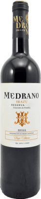 13,95 € Envio grátis | Vinho Tinto Medrano Irazu Reserva D.O.Ca. Rioja La Rioja Espanha Tempranillo 75 cl