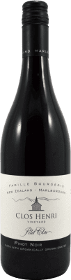 27,95 € 免费送货 | 红酒 Clos Henri I.G. Marlborough 马尔堡 新西兰 Pinot Black 瓶子 75 cl