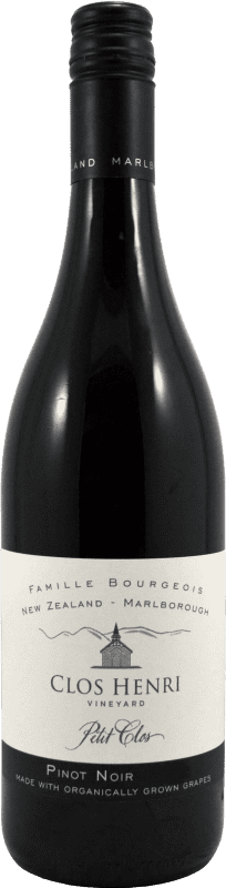 27,95 € Spedizione Gratuita | Vino rosso Clos Henri I.G. Marlborough Marlborough Nuova Zelanda Pinot Nero Bottiglia 75 cl