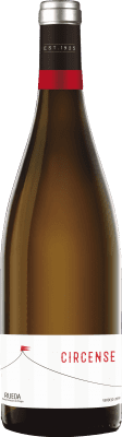 42,95 € Envío gratis | Vino blanco Cuatro Rayas Circense D.O. Rueda Castilla y León España Verdejo Botella 75 cl