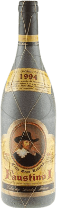 67,95 € Бесплатная доставка | Красное вино Faustino I Гранд Резерв D.O.Ca. Rioja Ла-Риоха Испания Tempranillo, Graciano, Mazuelo, Carignan бутылка Магнум 1,5 L