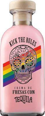18,95 € Envoi gratuit | Tequila Lasil Kick The Rules Crema de Fresas con Tequila Pride Edition Espagne Bouteille 70 cl