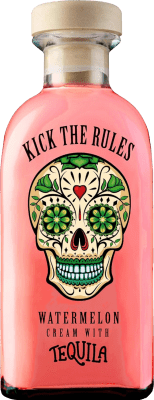 16,95 € Envío gratis | Tequila Lasil Kick The Rules Crema España 70 cl Sandía, Tequila