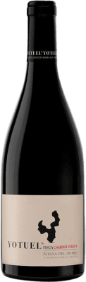 35,95 € Free Shipping | Red wine Gallego Zapatero Yotuel Finca Camino Viejo Aged D.O. Ribera del Duero Castilla y León Spain Tempranillo Bottle 75 cl