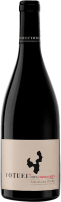 32,95 € Envio grátis | Vinho Tinto Gallego Zapatero Yotuel Finca Camino Viejo Crianza D.O. Ribera del Duero Castela e Leão Espanha Tempranillo 75 cl