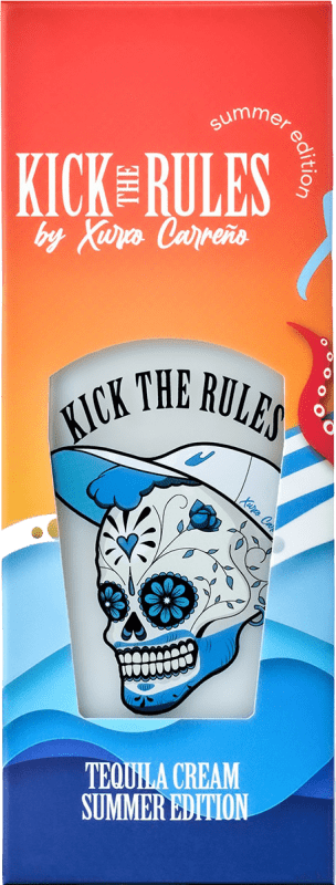 14,95 € Envoi gratuit | Tequila Lasil Kick The Rules Summer by Xurxo Carreño Crema al Tequila Édition Limitée Espagne Bouteille 70 cl
