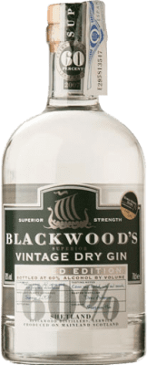 25,95 € 送料無料 | ジン Blackwood's Strong 60º Vintage スコットランド イギリス 70 cl