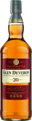 139,95 € Free Shipping | Whisky Single Malt Glen Deveron United Kingdom 20 Years Bottle 1 L