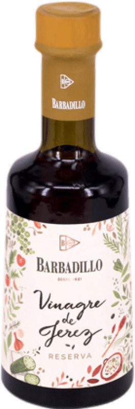 10,95 € Spedizione Gratuita | Aceto Barbadillo Jerez Riserva Spagna Piccola Bottiglia 25 cl