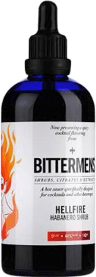 27,95 € Бесплатная доставка | Schnapp Bittermens Hellfire Habanero Shrub миниатюрная бутылка 12 cl