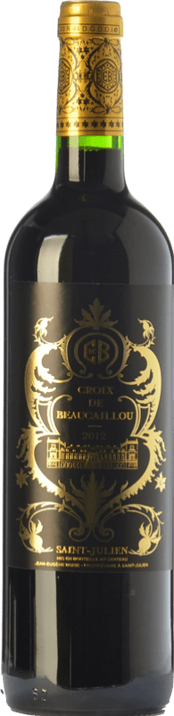 58,95 € Kostenloser Versand | Rotwein Château Ducru-Beaucaillou Croix de Beaucaillou A.O.C. Saint-Julien Bordeaux Frankreich Merlot, Cabernet Sauvignon Halbflasche 37 cl