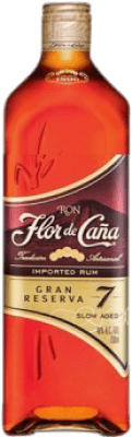 68,95 € Envío gratis | Caja de 120 unidades Ron Flor de Caña Gran Reserva Nicaragua 7 Años Botellín Miniatura 5 cl